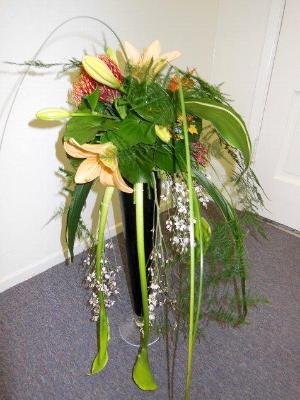 green leaf arrangement