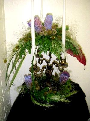cangle floral arrangement cangle floral arrangement