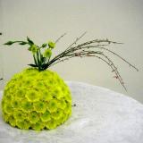 Unique pomander used as a centerpiece