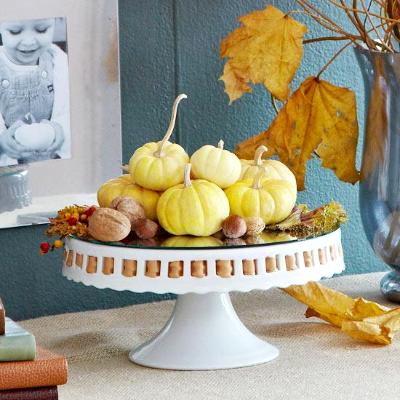 Pumpkin decoration, photo credit: Better Homes and Gardens