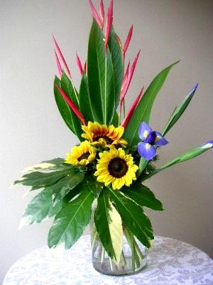 green leaf arrangement