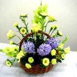 basket arrangement: flower basket