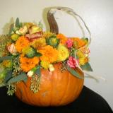 pumpkin arrangement