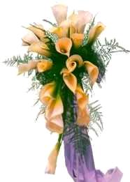 cascade type bouquet