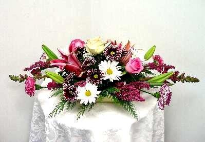 Wedding Head Table Arrangement