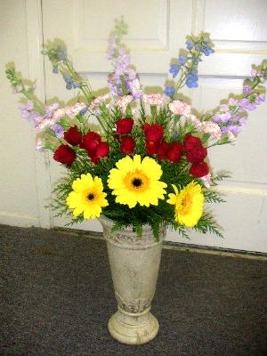 Hall Flower Arrangement Hall Flower Arrangement