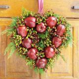 heart shape wreath, photo credit: Better Homes and Gardens