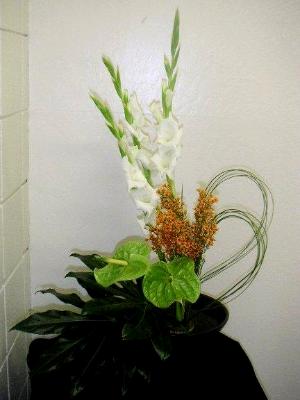 Ikebana arrangement