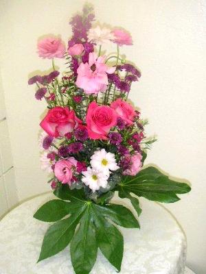 Vertical table arrangement