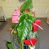 Tropical flower arrangement