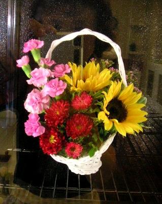 Basket Floral Arrangement Basket Floral Arrangement