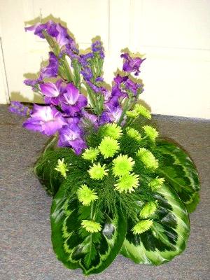 green leaf arrangement