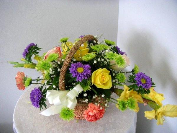 Basket Floral Arrangement