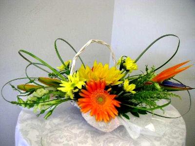 Basket Floral Arrangement