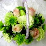 basket flower decoration