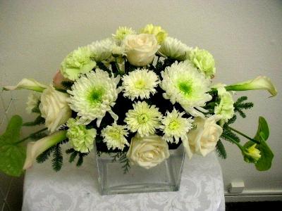 cubic glass container arrangement cubic glass container arrangement
