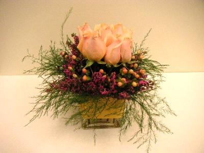 cubic glass container arrangement cubic glass container arrangement