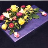 Gift box flower arrangement