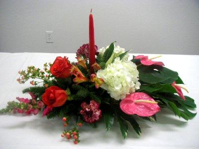 candle arrangement candle arrangement